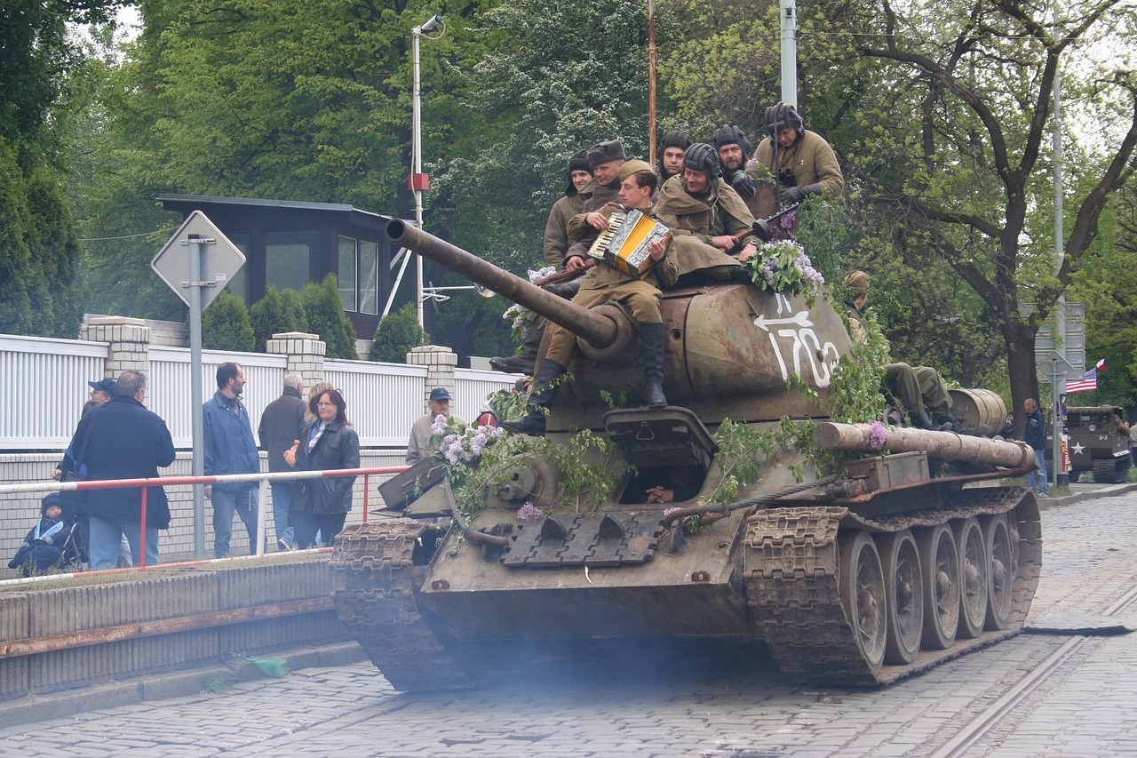 tank v Praze